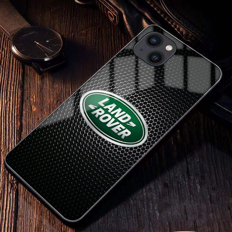 Etui na telefon komórkowy z logo samochodu, model niestandardowy, dowolny model samochodu, model telefonu komórkowego, pełna seria Apple
