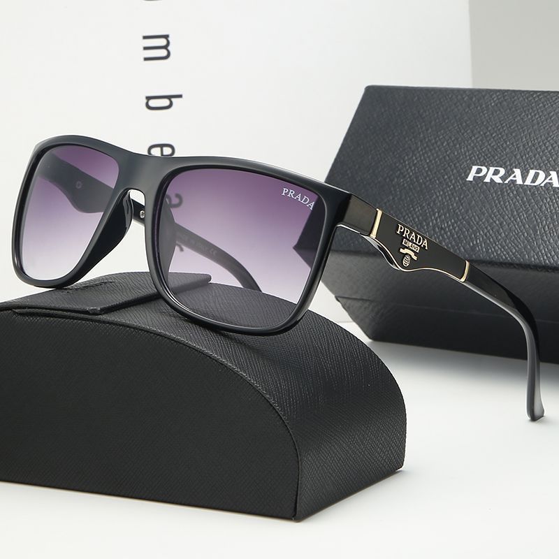 Oryginalne okulary przeciwsłoneczne PRADA 2024【Etui na okulary + okulary】