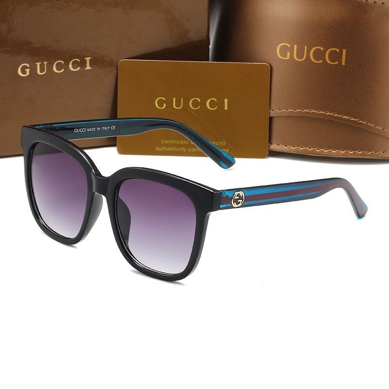 Oryginalne okulary przeciwsłoneczne GUCCI 2024【Etui na okulary + okulary】