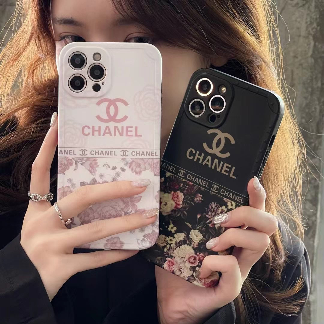 Θήκη iphone με ρετρό εμπριμέ σχέδιο CHANEL