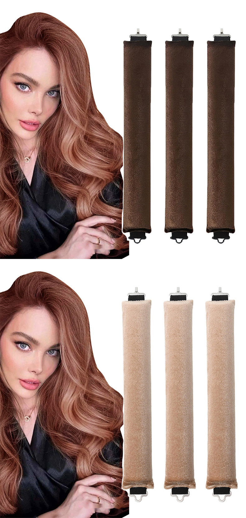 Oferta specjalna -49% ZNIŻKI🔥Satynowy zestaw do curlingu bez użycia ciepła