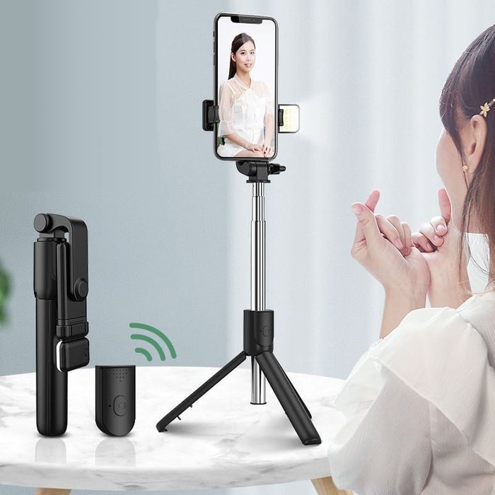 🔥Bezprzewodowy kijek do selfie Bluetooth 6 w 1