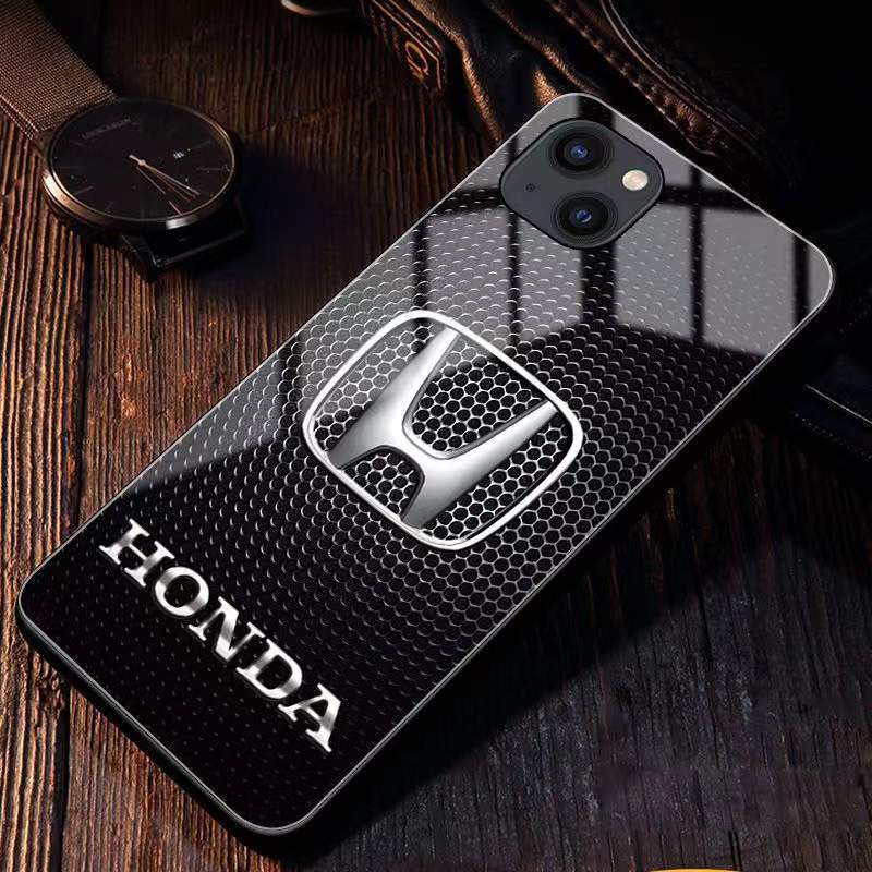 Etui na telefon komórkowy z logo samochodu, model niestandardowy, dowolny model samochodu, model telefonu komórkowego, pełna seria Apple