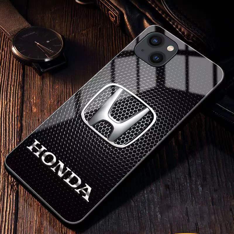 Etui na telefon komórkowy z logo samochodu, model niestandardowy, dowolny model samochodu, model telefonu komórkowego, pełna seria Apple