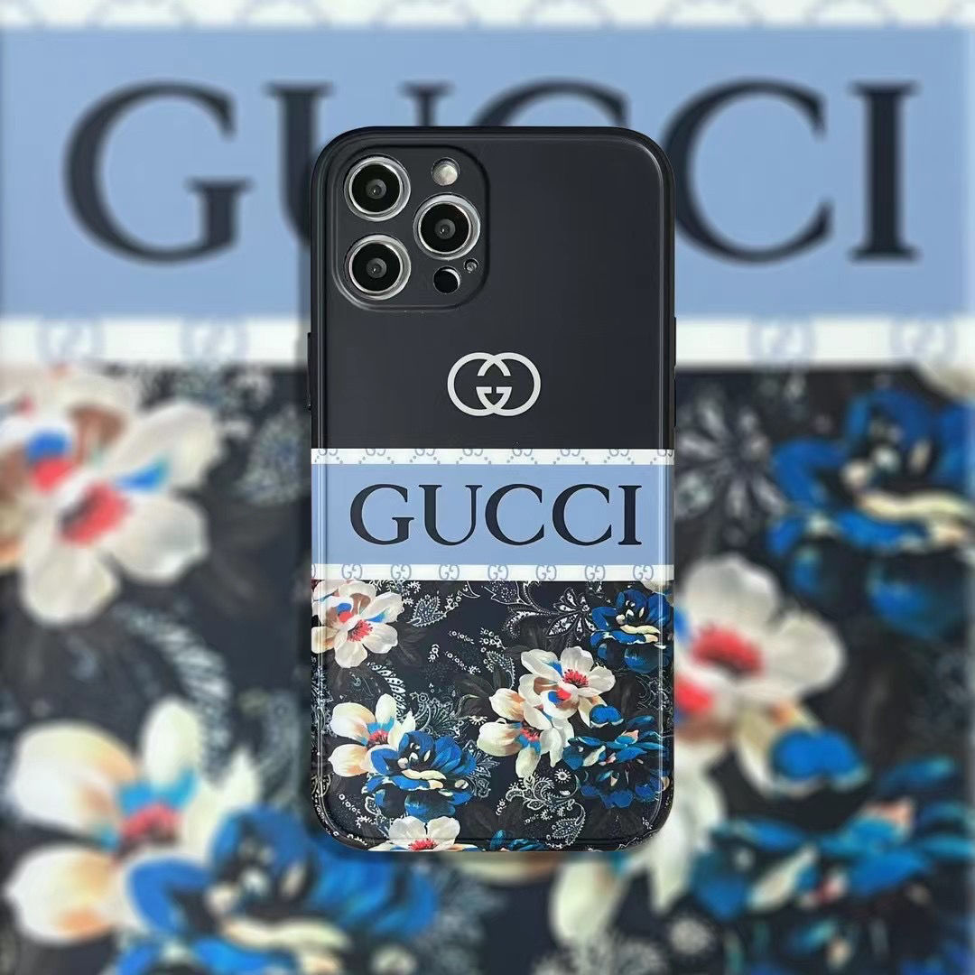 Θήκη τηλεφώνου Apple με ρετρό τυπωμένο σχέδιο GUCCI