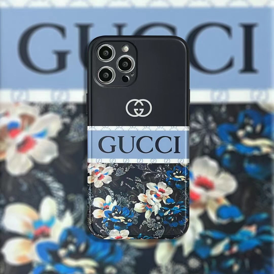 Θήκη τηλεφώνου Apple με ρετρό τυπωμένο σχέδιο GUCCI