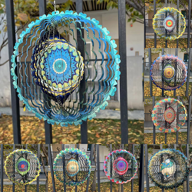 💥 Forró értékesítés 2025🍃3D Színes szél mandala