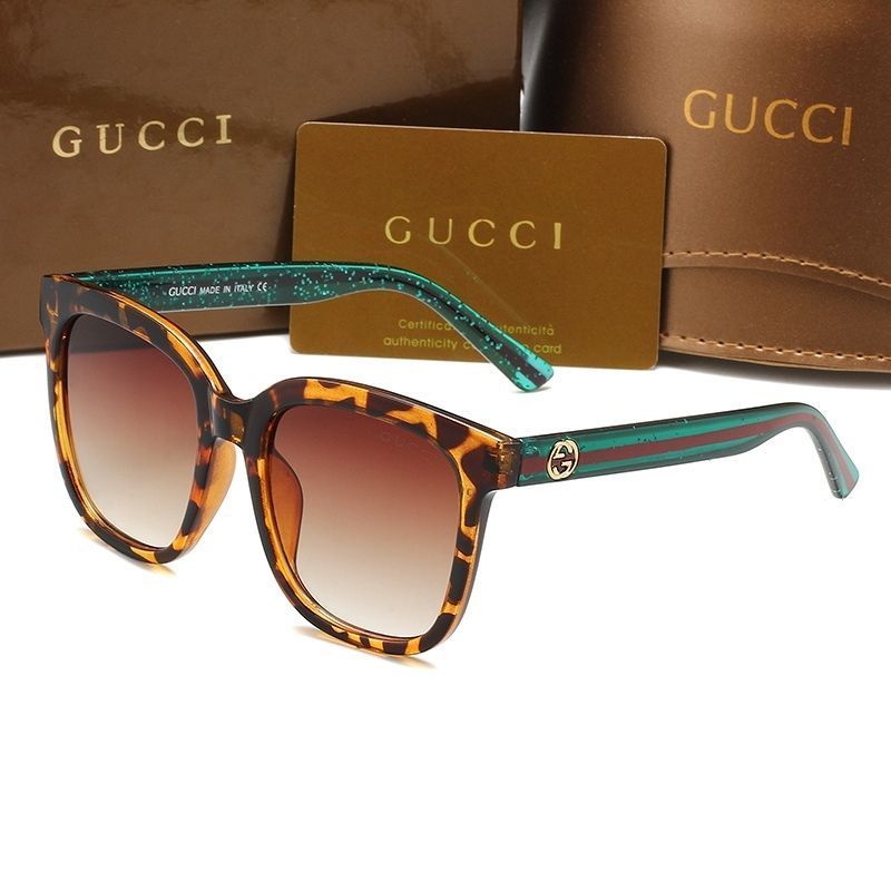 Oryginalne okulary przeciwsłoneczne GUCCI 2024【Etui na okulary + okulary】
