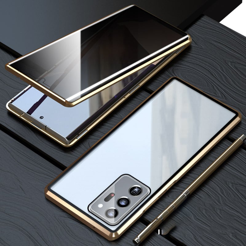 🔥 Magnetyczne szkło hartowane dwustronne etui na telefon Samsung