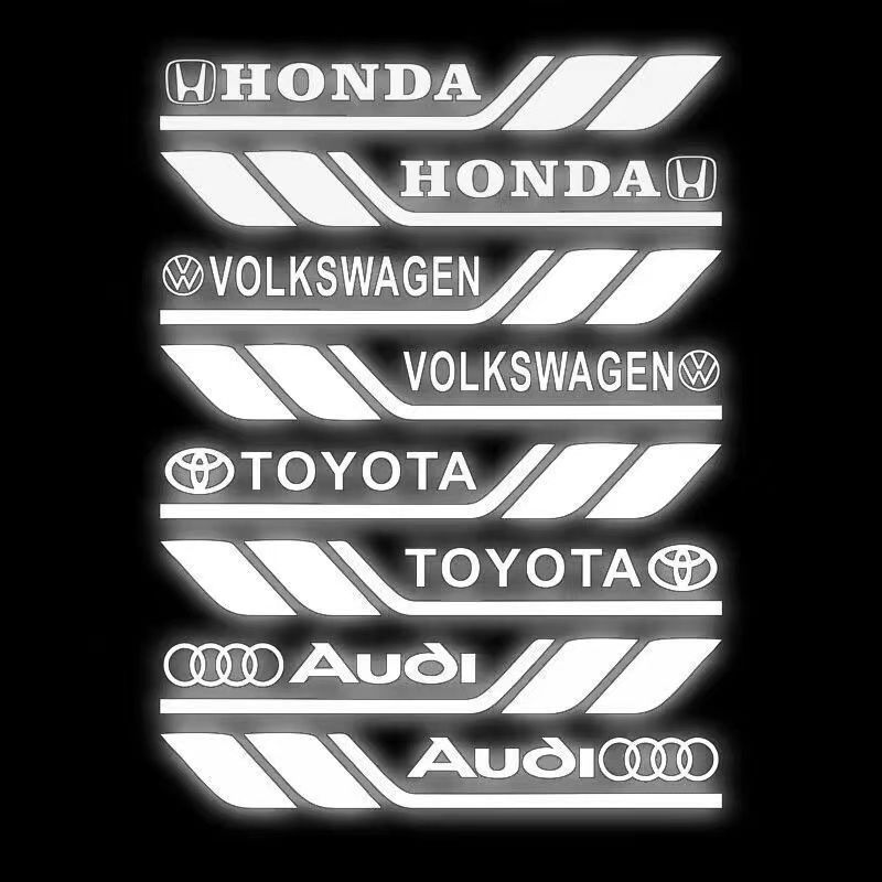 🔥Novo adesivo triangular para janela de carroceria🔥（ 📣Estilos opcionais podem ser personalizados com o logotipo do carro）