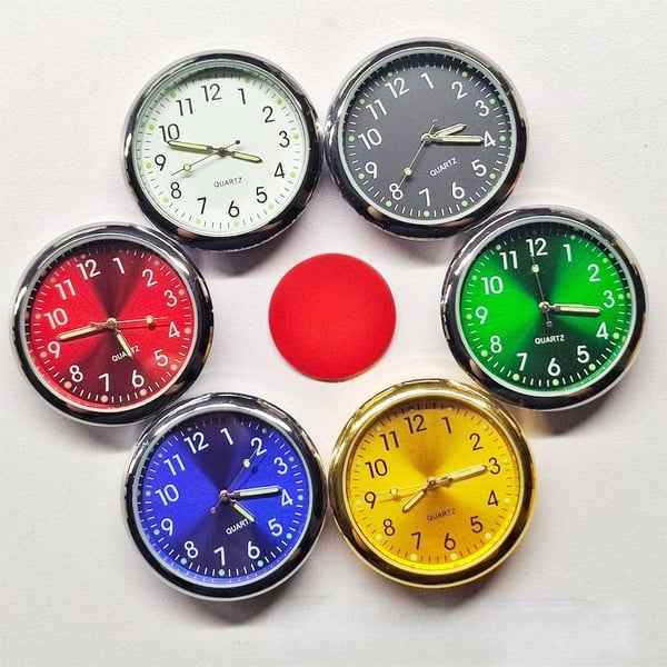 🔥Presente vintage - Mini relógio decorativo luminoso para carro/motocicleta/máquina de costura