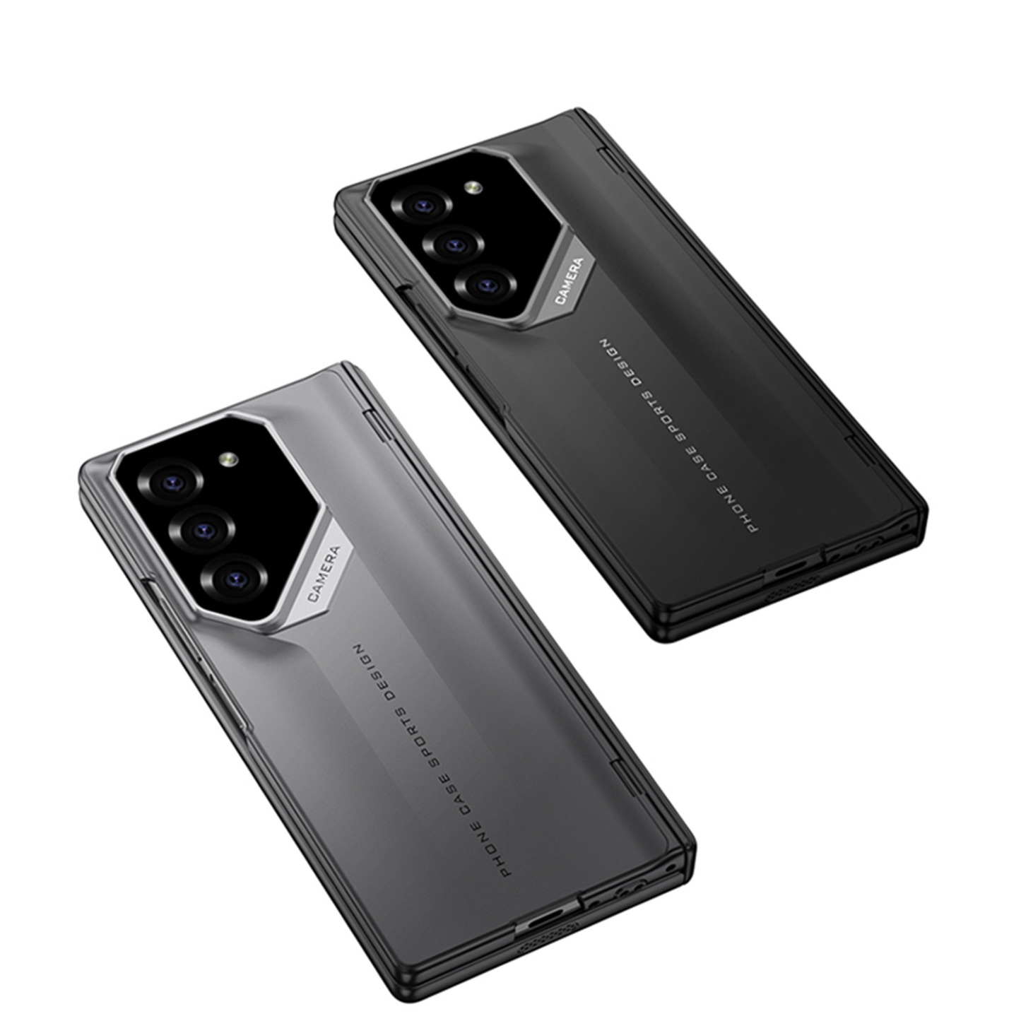 SPORTOWY DESIGN | Magnetyczny zawias odporny na wstrząsy pokrowiec na telefon z osłoną ekranu do Galaxy Z Fold 6/5/4