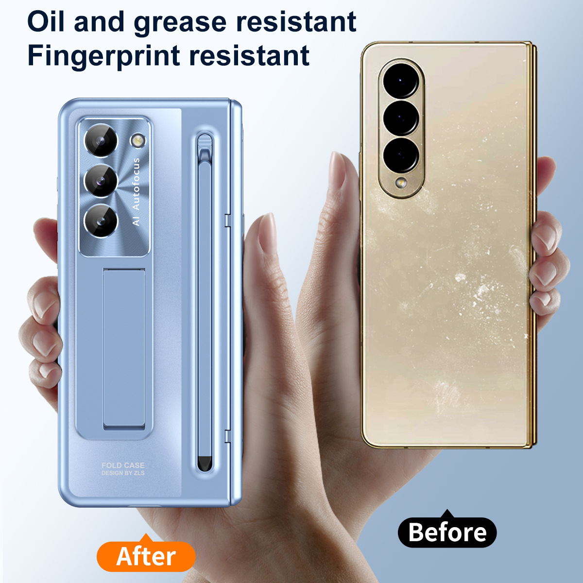 Nadaje się do etui na telefon komórkowy Samsung zfold6 FOLD5 składana oficjalna folia na pióro wielofunkcyjne etui ochronne zapobiegające upadkowi