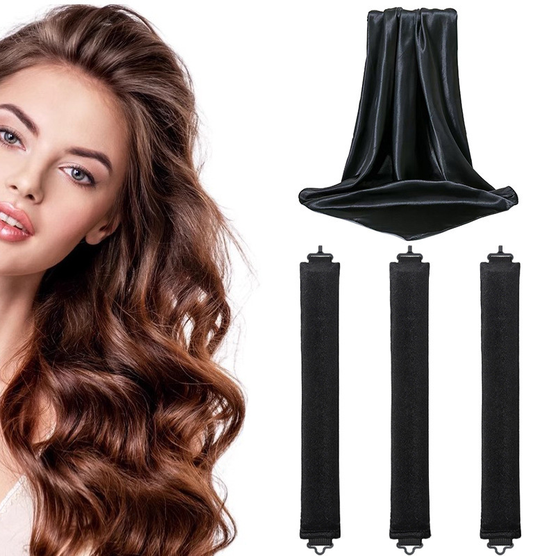 Oferta specjalna -49% ZNIŻKI🔥Satynowy zestaw do curlingu bez użycia ciepła