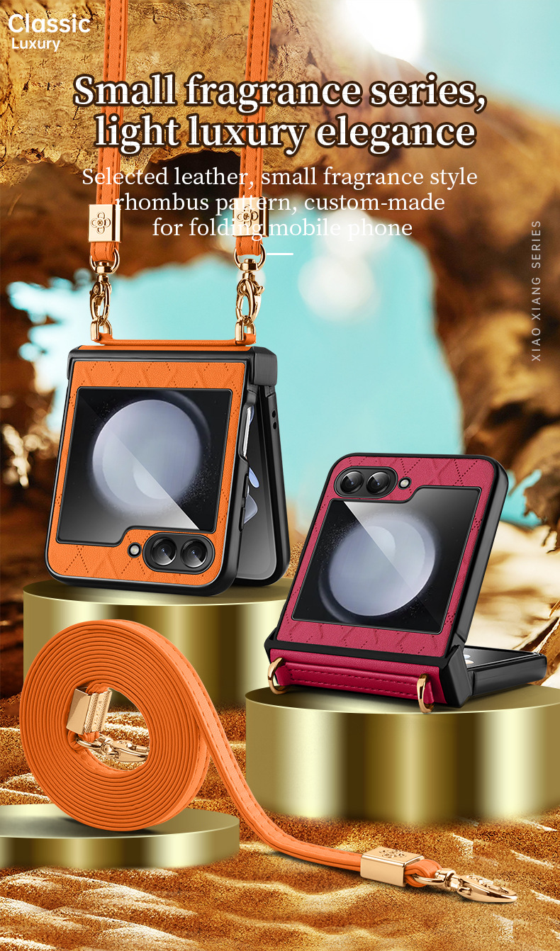 Pasuje do etui na telefon komórkowy typu crossbody Samsung Z flip5/4/3