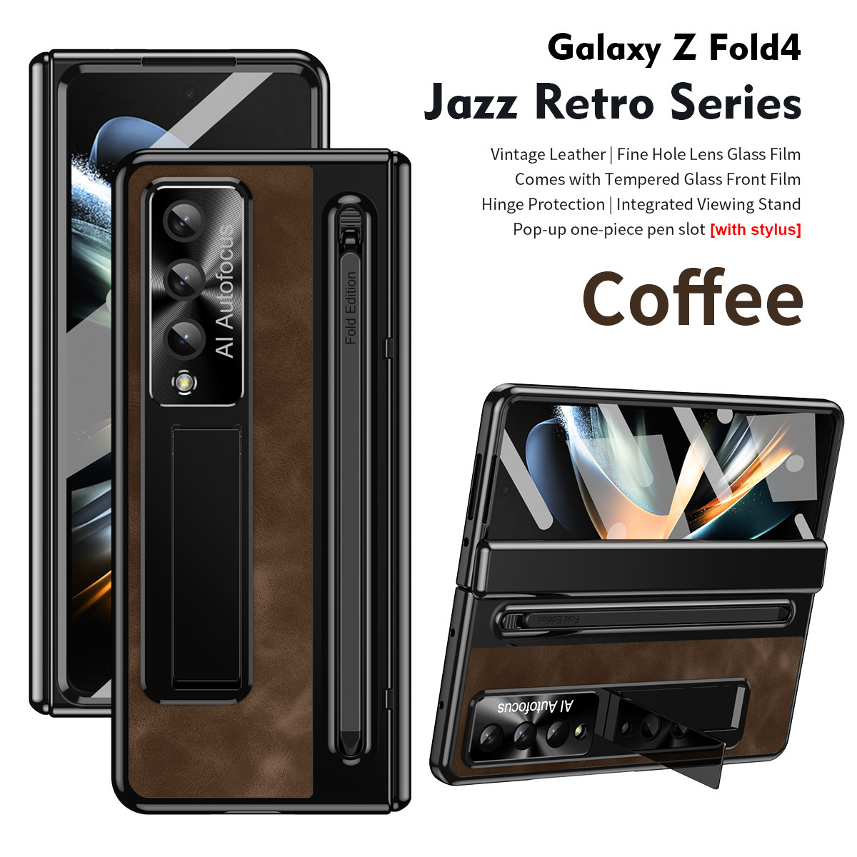 Nadaje się do etui na telefon komórkowy Samsung Zfold FOLD4 składana o
