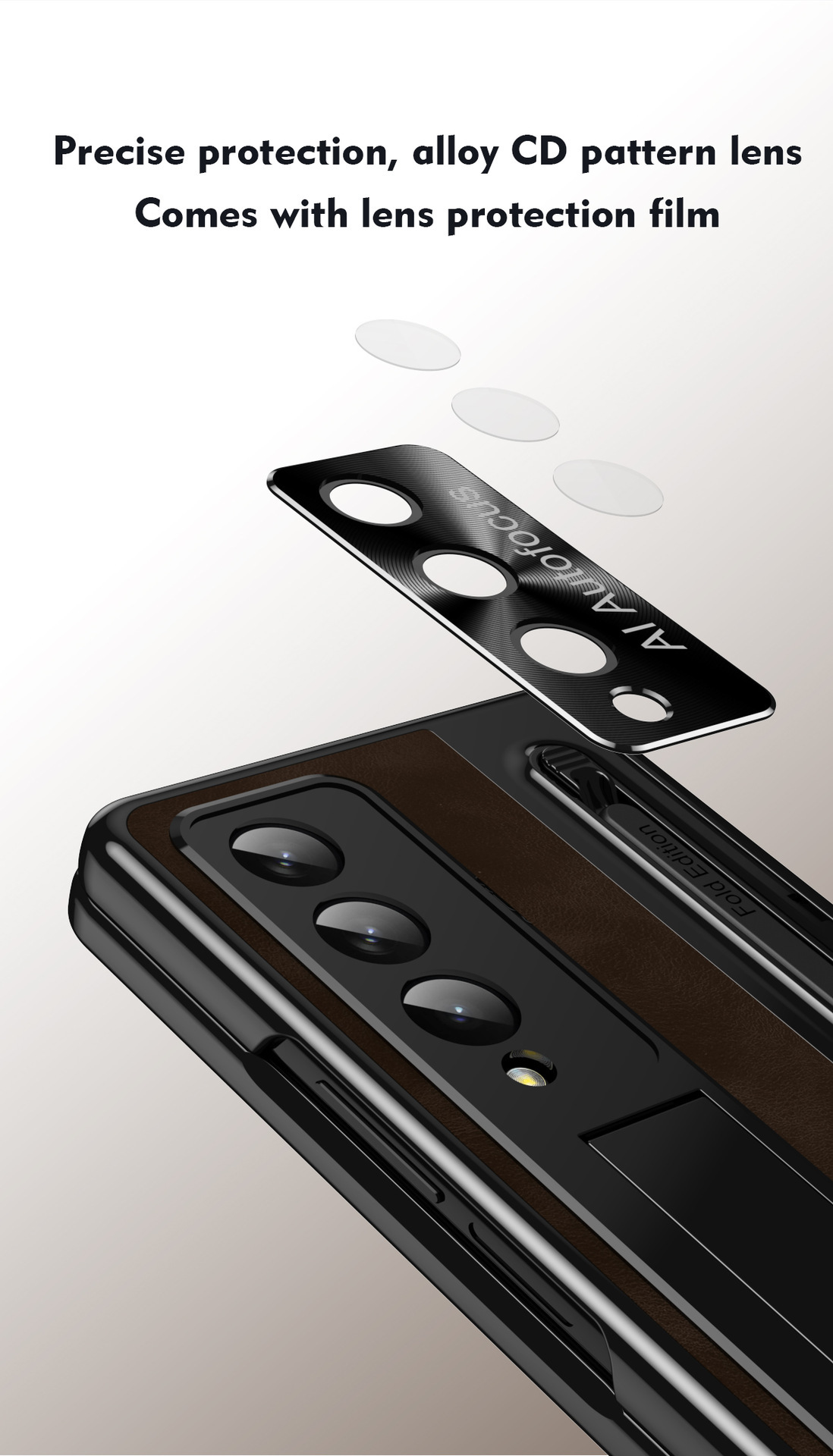 Nadaje się do etui na telefon komórkowy Samsung Zfold FOLD4 składana oficjalna folia na pióro wielofunkcyjne etui ochronne zapobiegające upadkowi