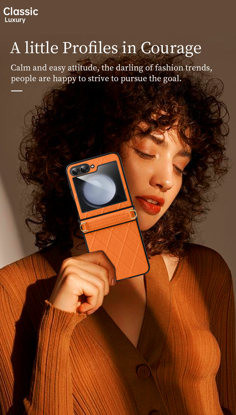 Pasuje do etui na telefon komórkowy typu crossbody Samsung Z flip5/4/3
