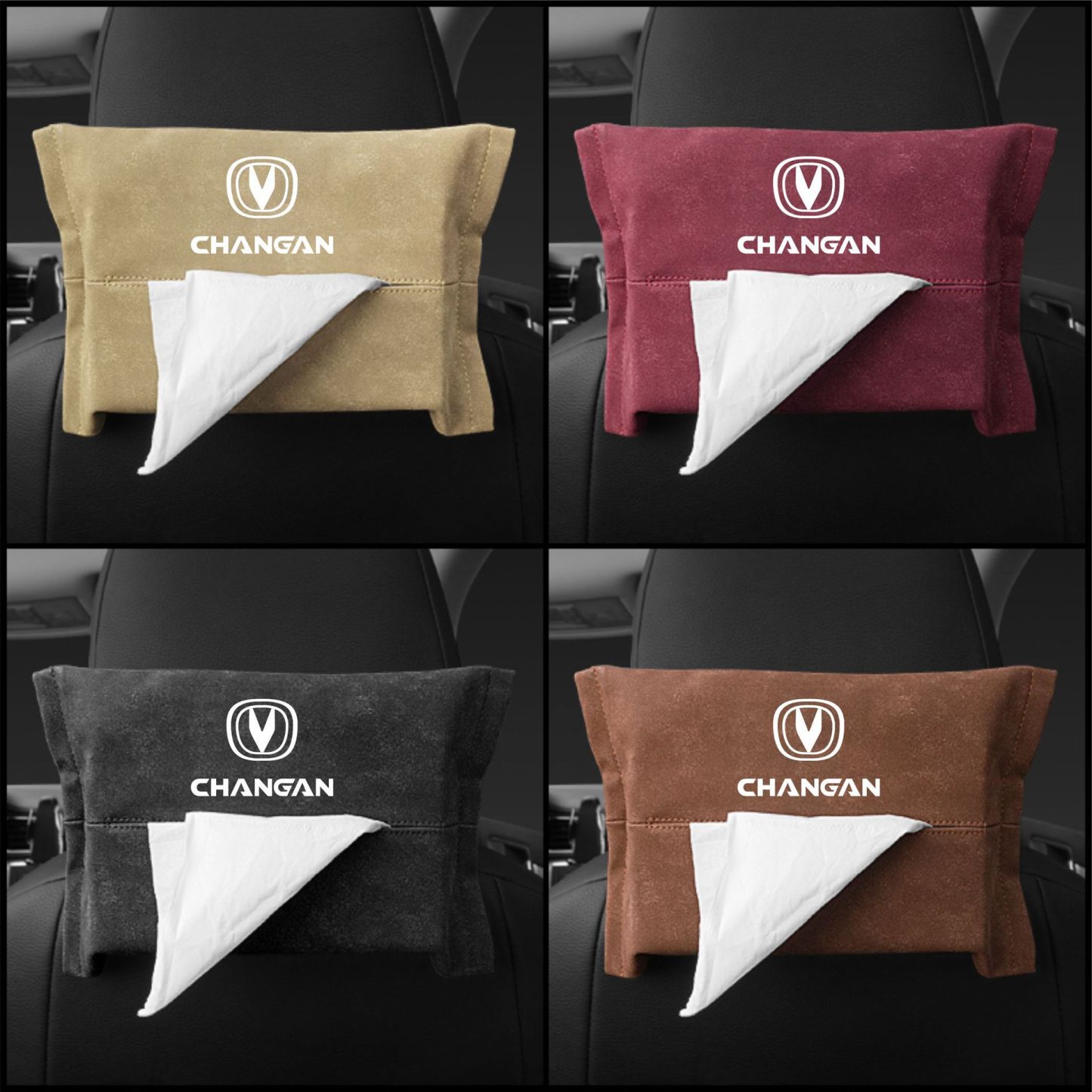 🔥Suporte de carro para toalhas de papel/caixa de lenços de carro