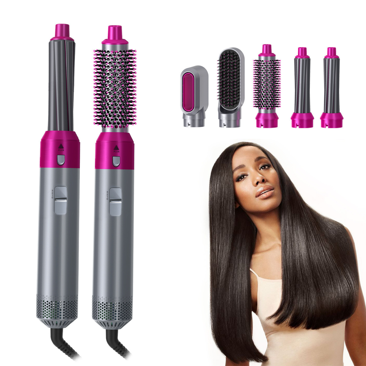 🎉 Ολοκληρωμένο Hair Styler 5 σε 1