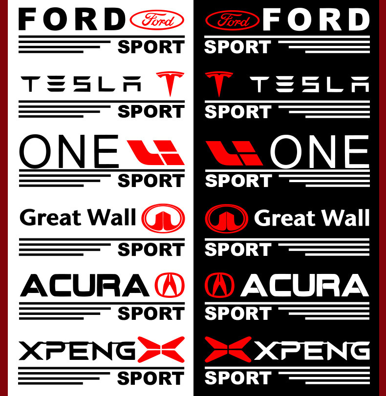 Adesivos decorativos para cobrir arranhões de carro 🎉2 pairs🎉
