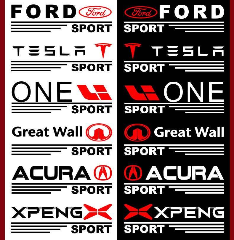 Adesivos decorativos para cobrir arranhões de carro 🎉2 pairs🎉