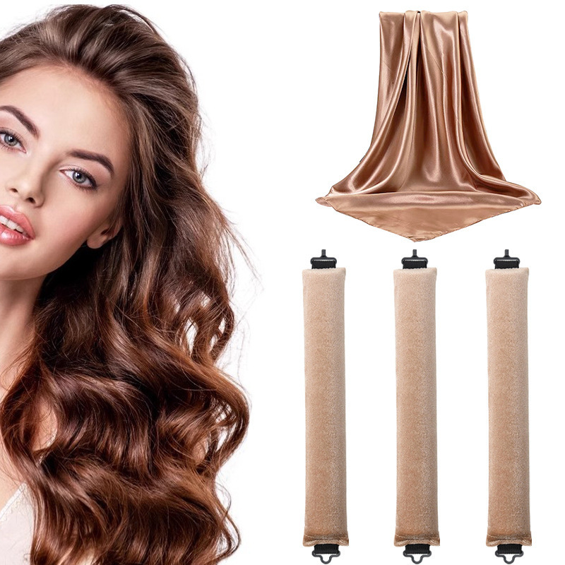 Oferta specjalna -49% ZNIŻKI🔥Satynowy zestaw do curlingu bez użycia ciepła