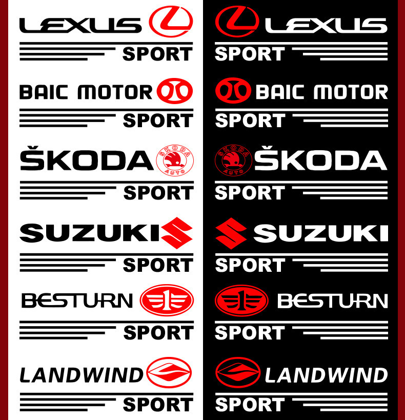 Adesivos decorativos para cobrir arranhões de carro 🎉2 pairs🎉