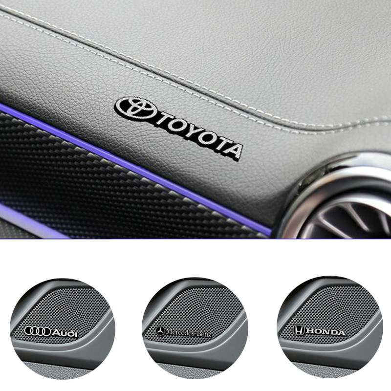 Adesivos de decoração de logotipo de carro criativo 3D 🎉10 peças🎉