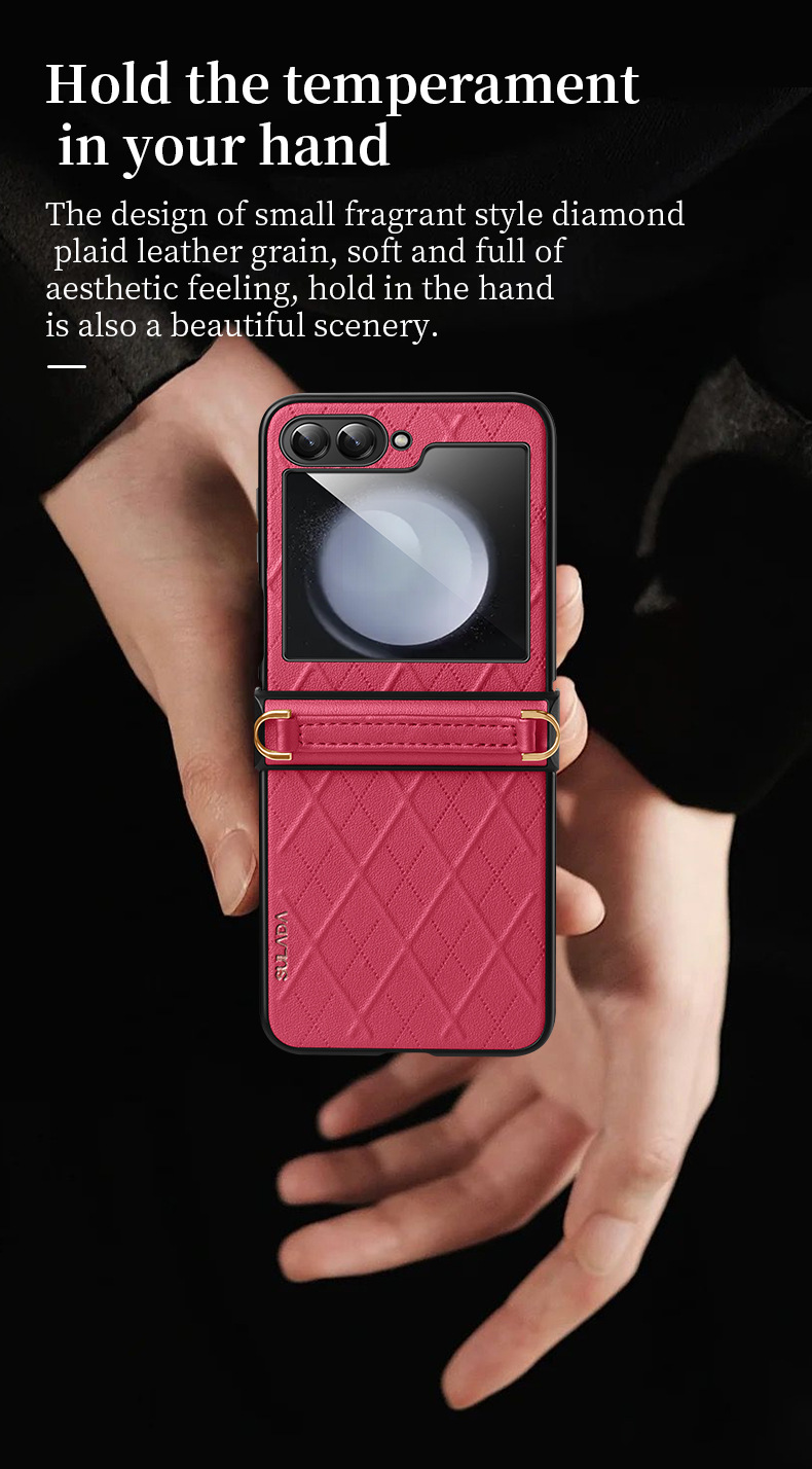 Pasuje do etui na telefon komórkowy typu crossbody Samsung Z flip5/4/3