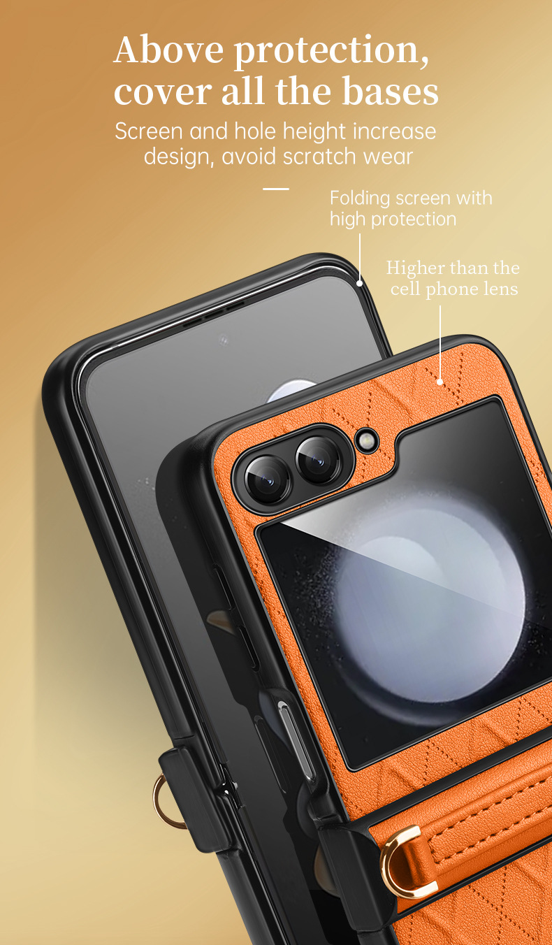 Pasuje do etui na telefon komórkowy typu crossbody Samsung Z flip5/4/3