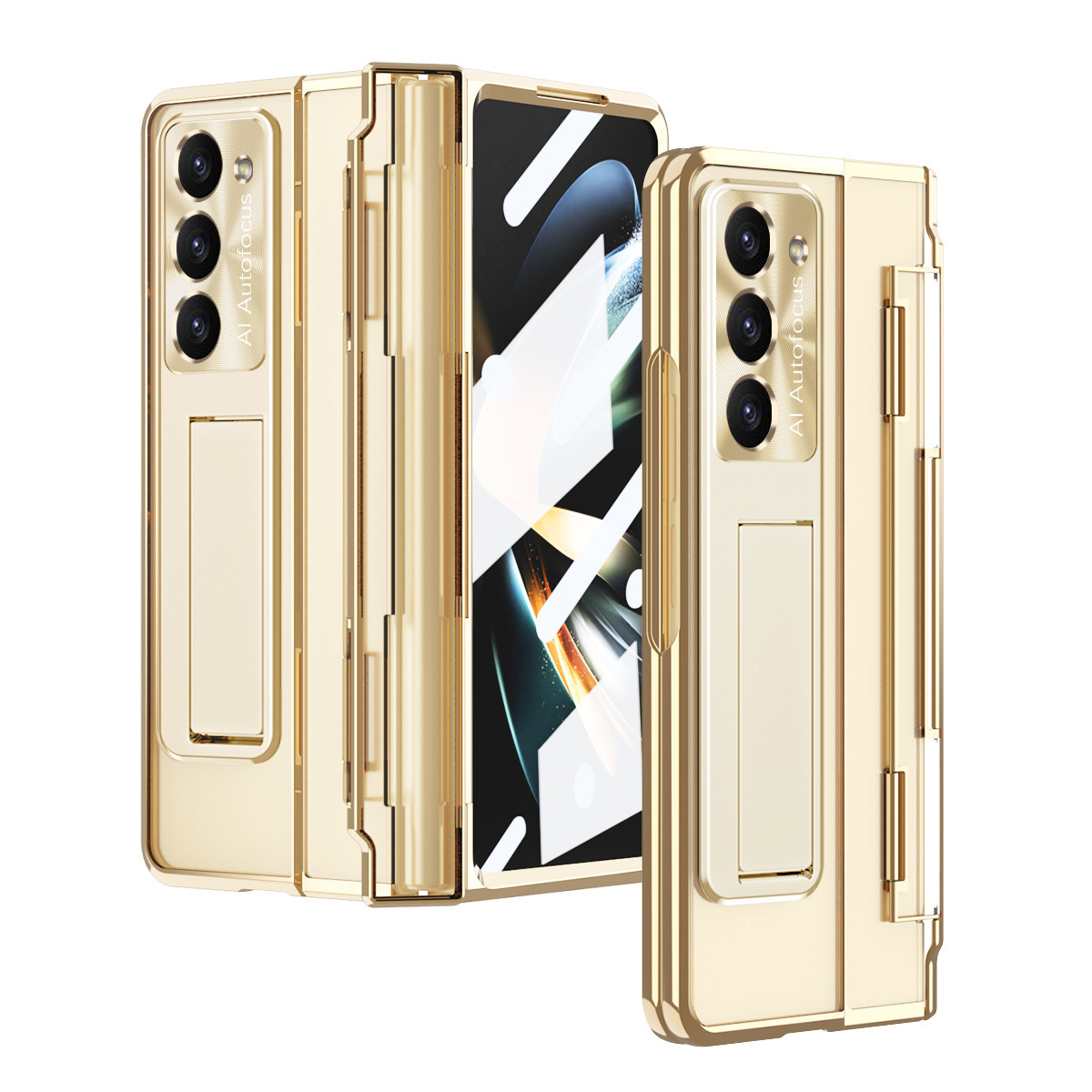 Etui składane 360° Armor Hinge Transparent 2.0 - seria Galaxy Fold
