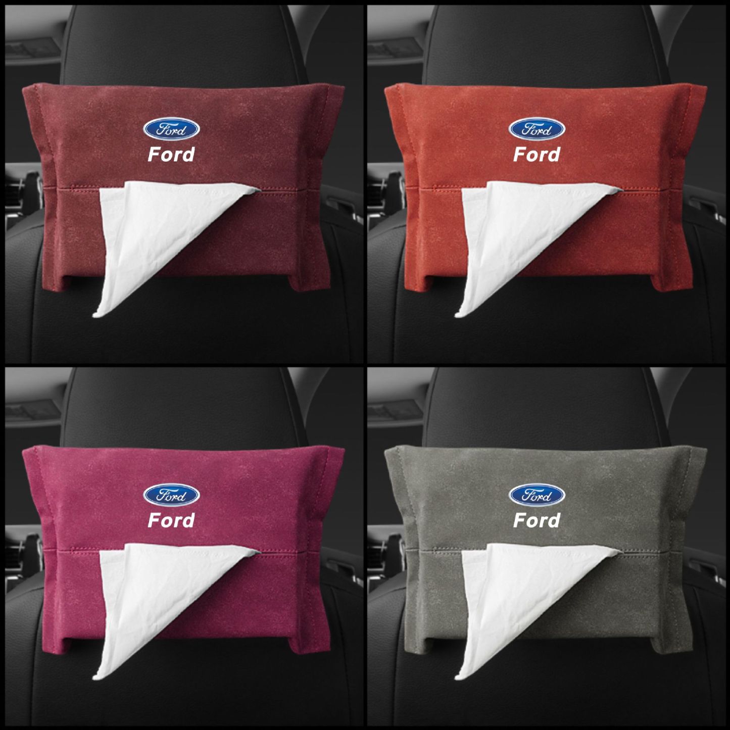 🔥Suporte de carro para toalhas de papel/caixa de lenços de carro