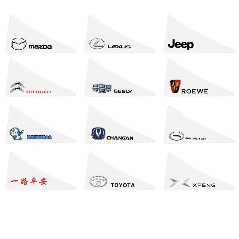 Adesivo decorativo anticolisão para porta de carro