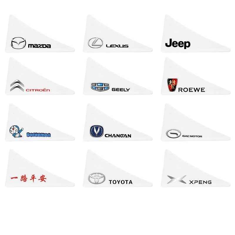 Adesivo decorativo anticolisão para porta de carro