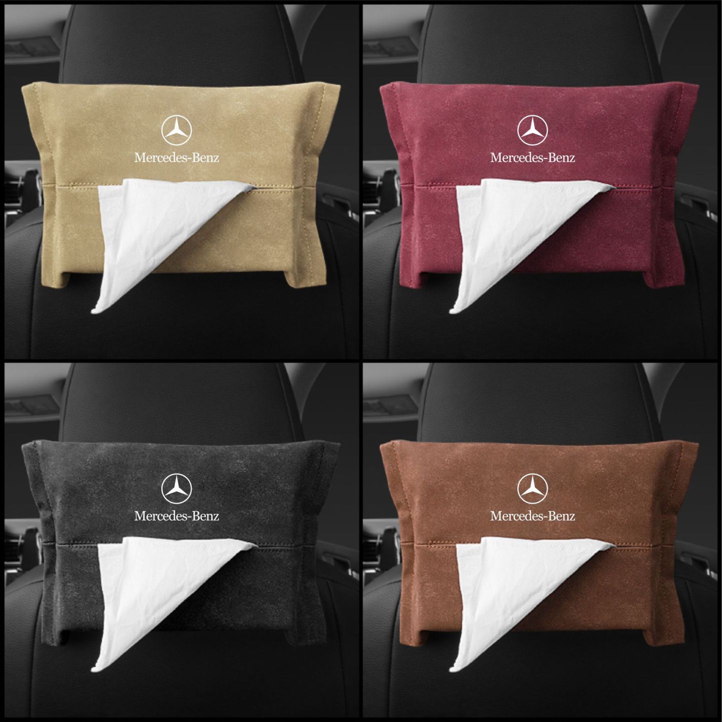 🔥Suporte de carro para toalhas de papel/caixa de lenços de carro