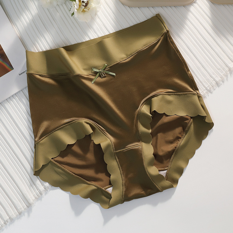 💥-[Luxury Custom] Σλιπ διαμορφώσεως χωρίς ραφή Satin Ice Silk