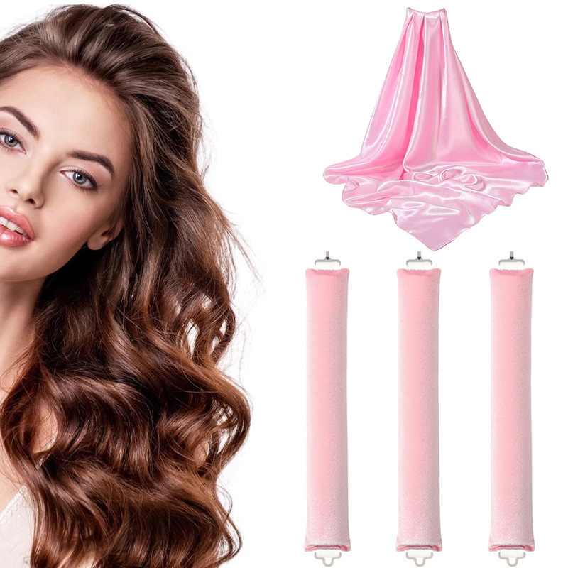 Oferta specjalna -49% ZNIŻKI🔥Satynowy zestaw do curlingu bez użycia ciepła