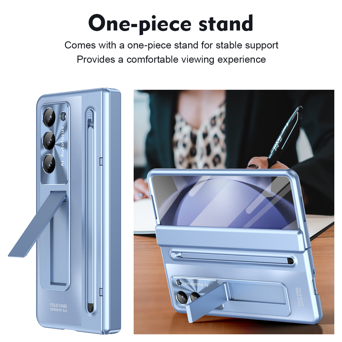 Nadaje się do etui na telefon komórkowy Samsung zfold6 FOLD5 składana oficjalna folia na pióro wielofunkcyjne etui ochronne zapobiegające upadkowi