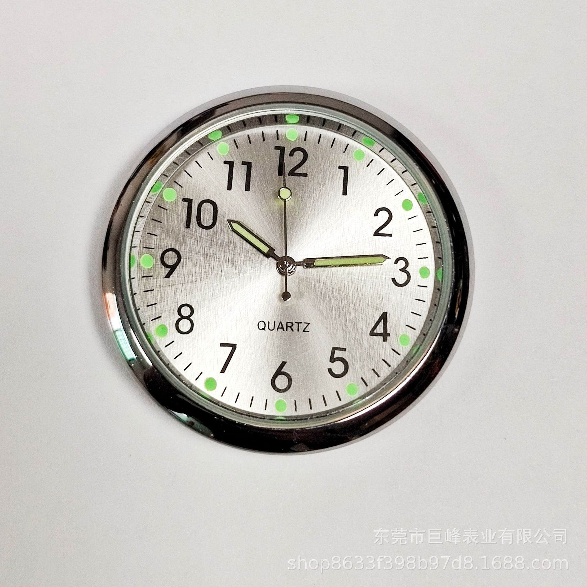 🔥Presente vintage - Mini relógio decorativo luminoso para carro/motocicleta/máquina de costura