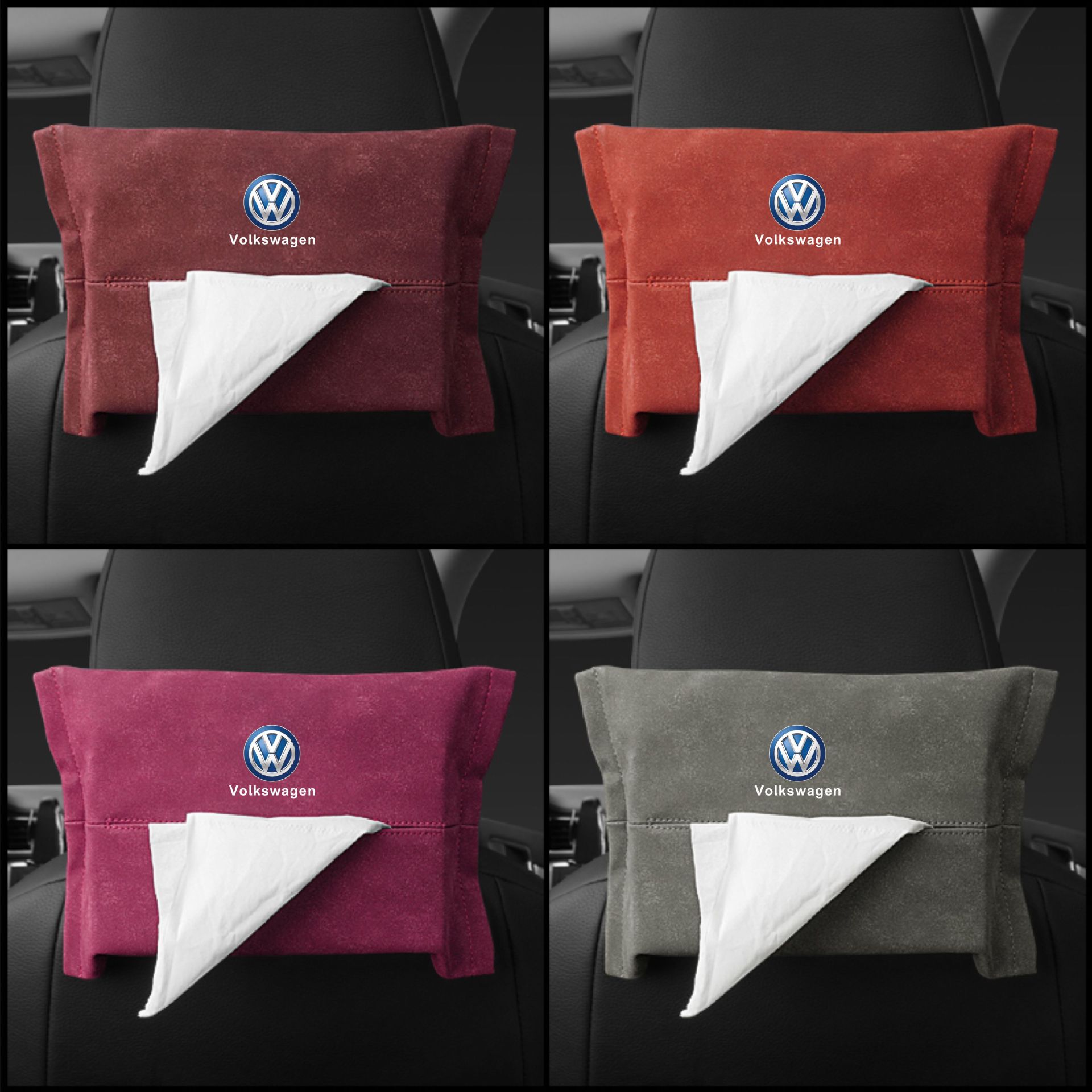 🔥Suporte de carro para toalhas de papel/caixa de lenços de carro
