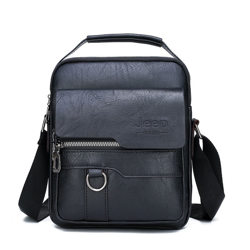 JEEP's new business casual vertical crossbody bag is made of pure cowhide