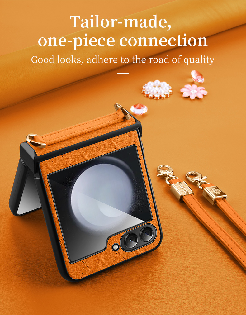 Pasuje do etui na telefon komórkowy typu crossbody Samsung Z flip5/4/3