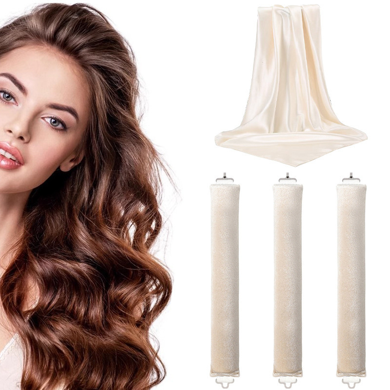 Oferta specjalna -49% ZNIŻKI🔥Satynowy zestaw do curlingu bez użycia ciepła