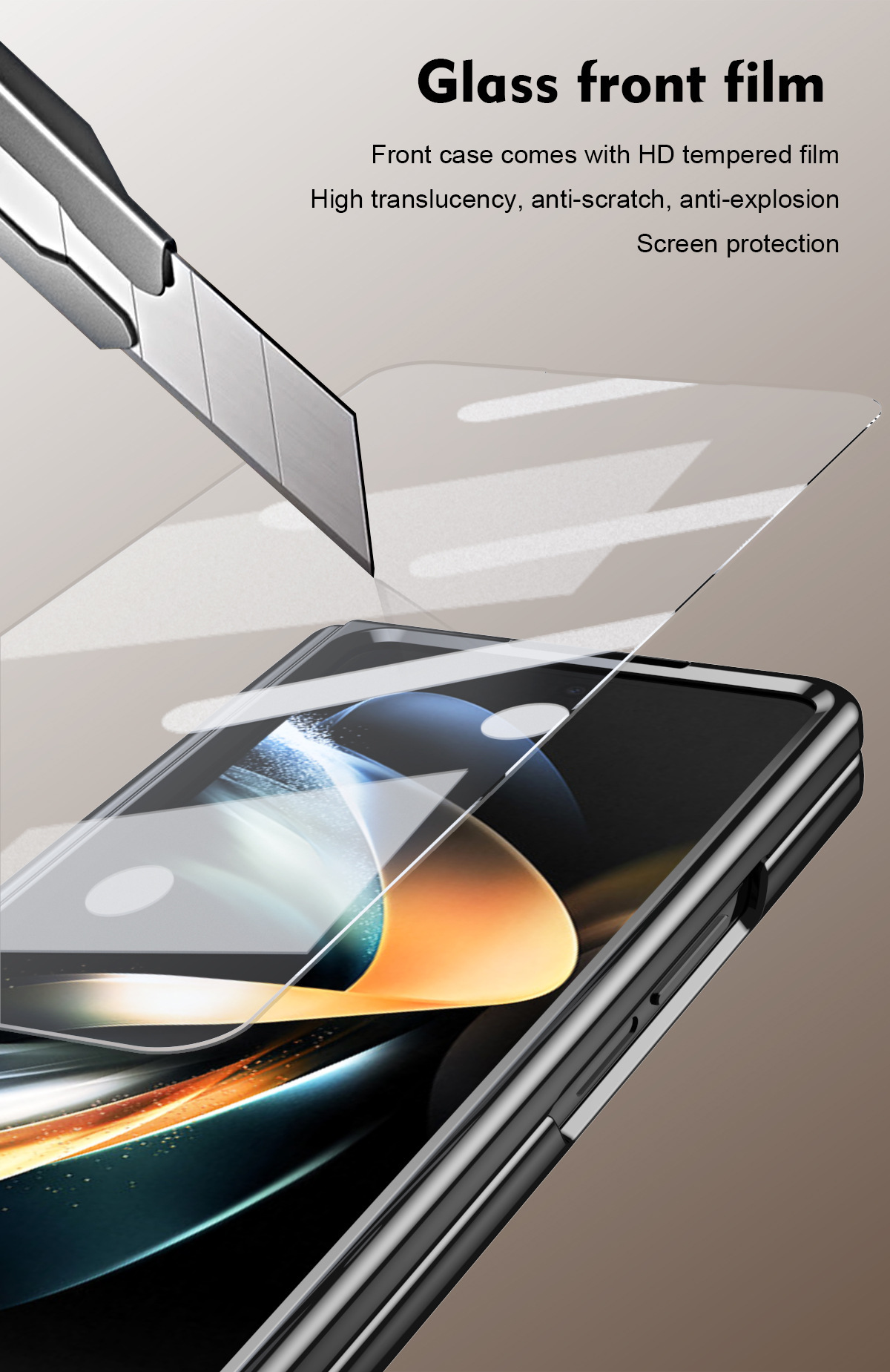 Nadaje się do etui na telefon komórkowy Samsung Zfold FOLD4 składana oficjalna folia na pióro wielofunkcyjne etui ochronne zapobiegające upadkowi