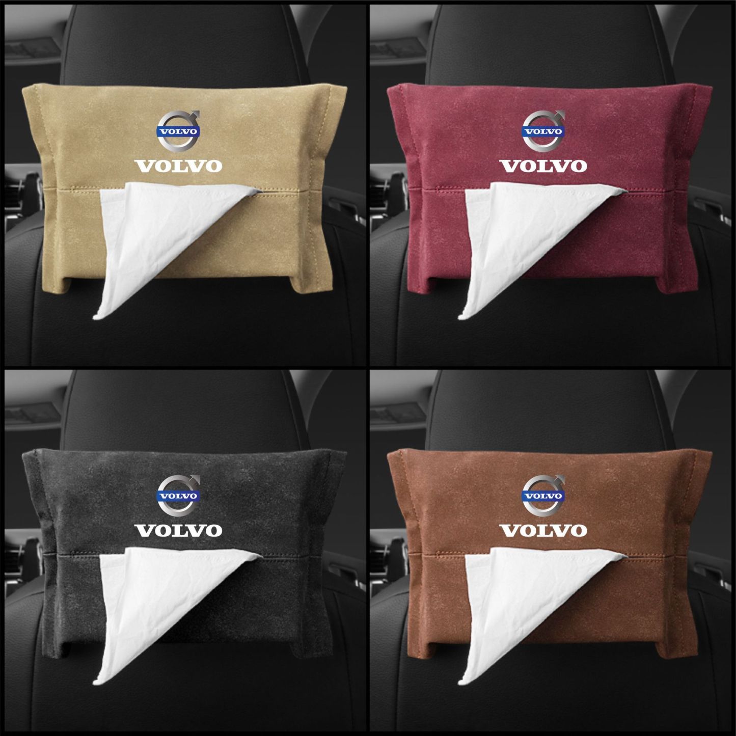 🔥Suporte de carro para toalhas de papel/caixa de lenços de carro