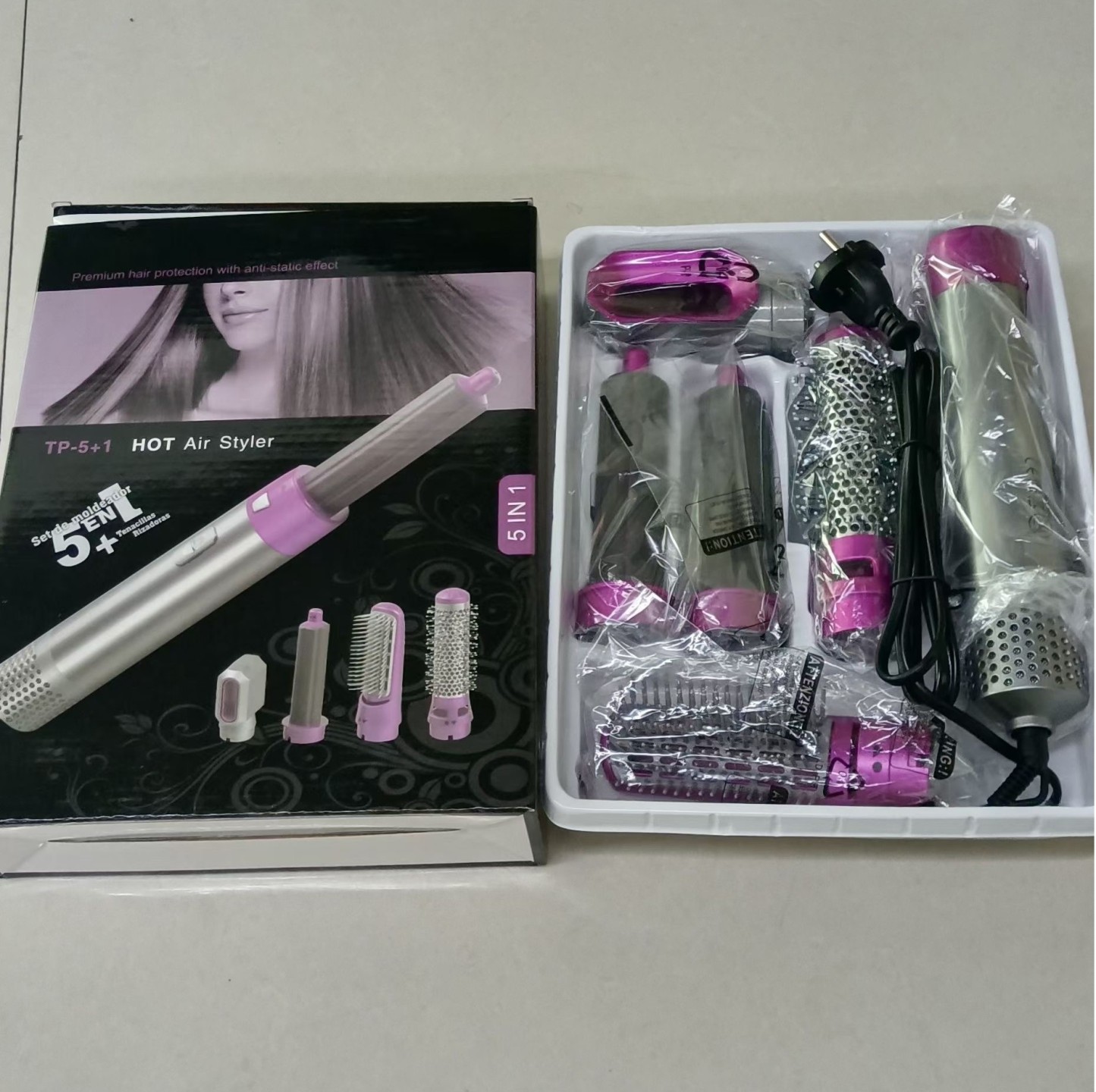 🎉 Ολοκληρωμένο Hair Styler 5 σε 1