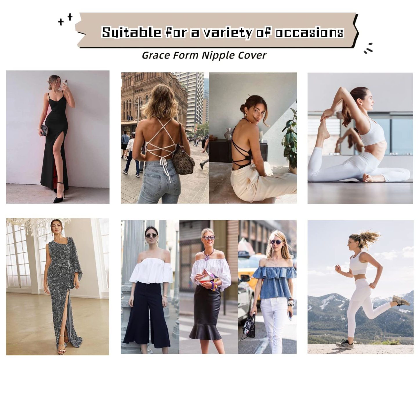 Go Braless! Bezszwowa osłona na sutki