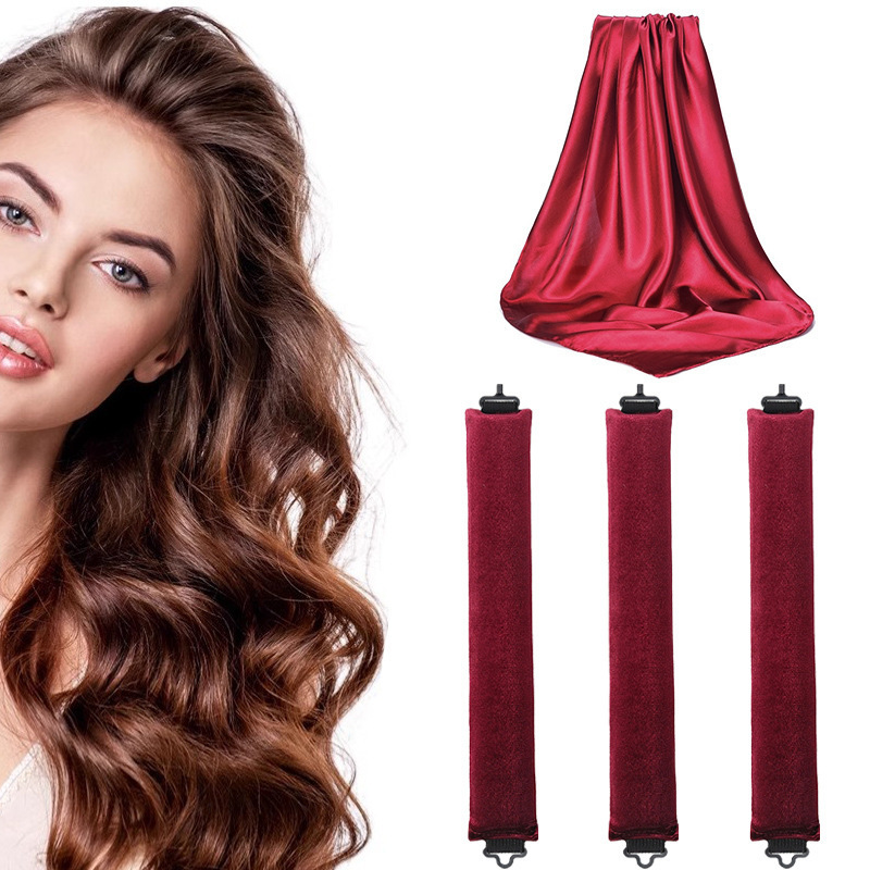 Oferta specjalna -49% ZNIŻKI🔥Satynowy zestaw do curlingu bez użycia ciepła