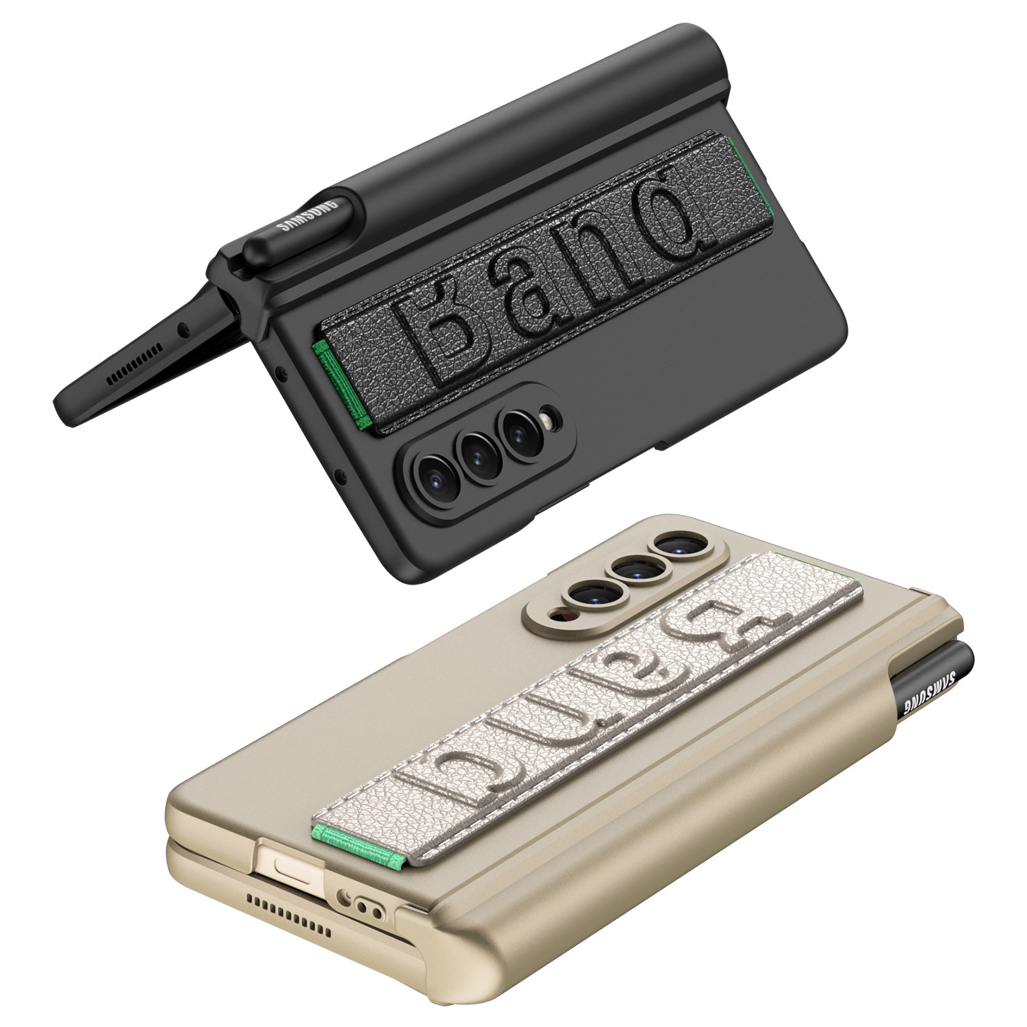 Θήκη υποδοχής για στυλό S με μαγνητικό μεντεσέ για το Samsung Galaxy Z Fold 3/4/5